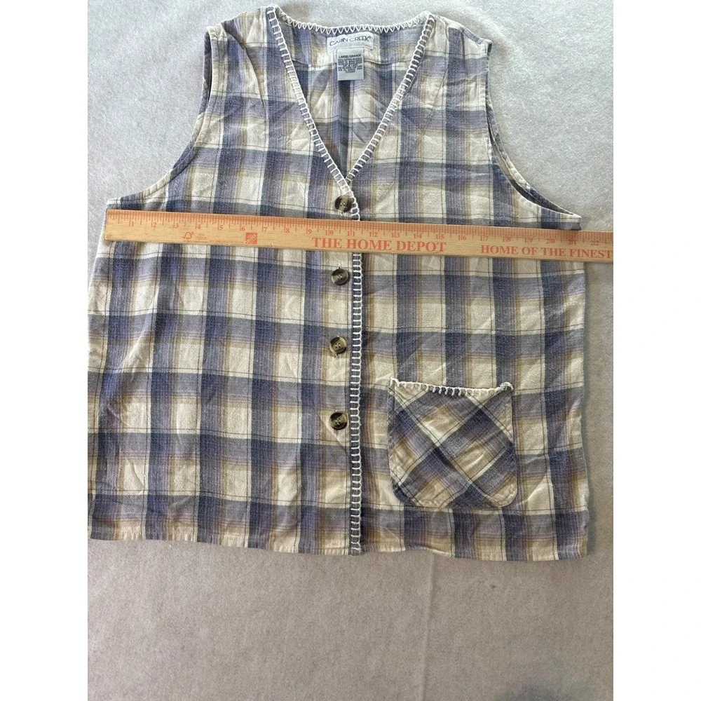 Cabin Creek cotton button